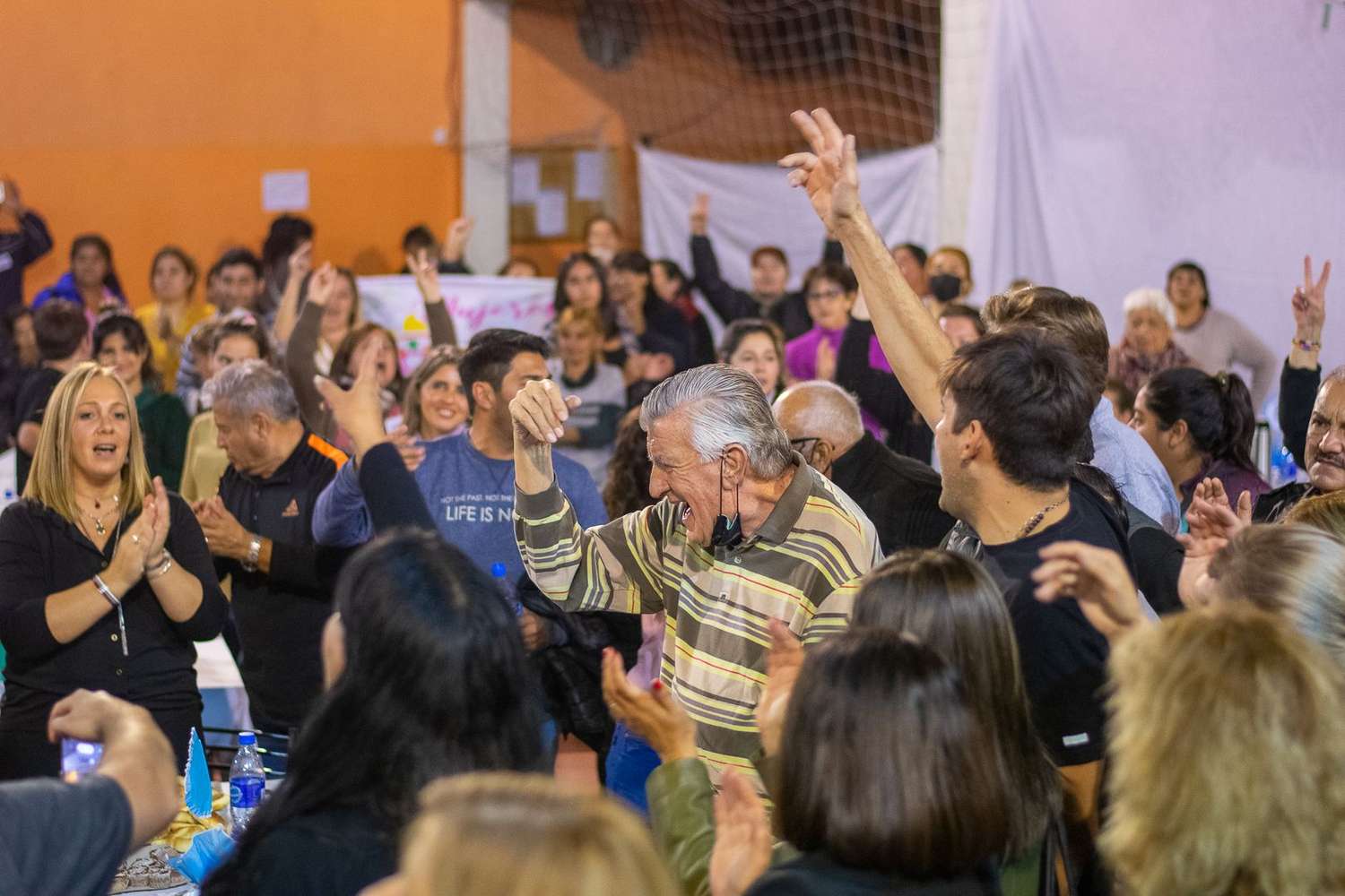 José Luis Gioja celebró el día del trabajador en Rivadavia
