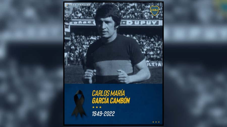 El fútbol argentino de luto: murió Carlos María García Cambón