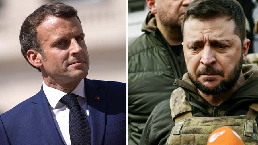 Francia reforzará el envío de armas y material humanitario a Ucrania