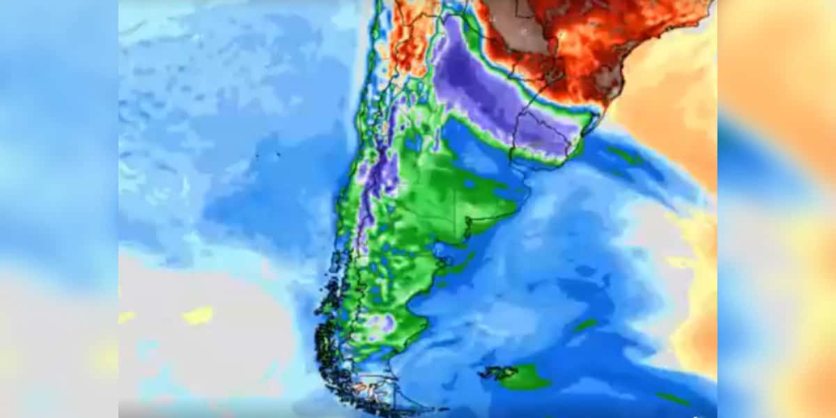 Ola de calor, tormentas y nieve: el particular fenómeno meteorológico que azotará al país