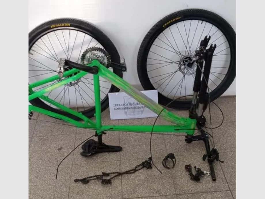 Detenido por robar una bicicleta en la plaza de Villa Krause
