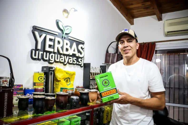 Alexis Argüello, el sanjuanino que vende la yerba que llevó la selección a Qatar