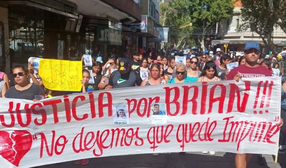 La familia de Braian Videla marchó para pedir justicia