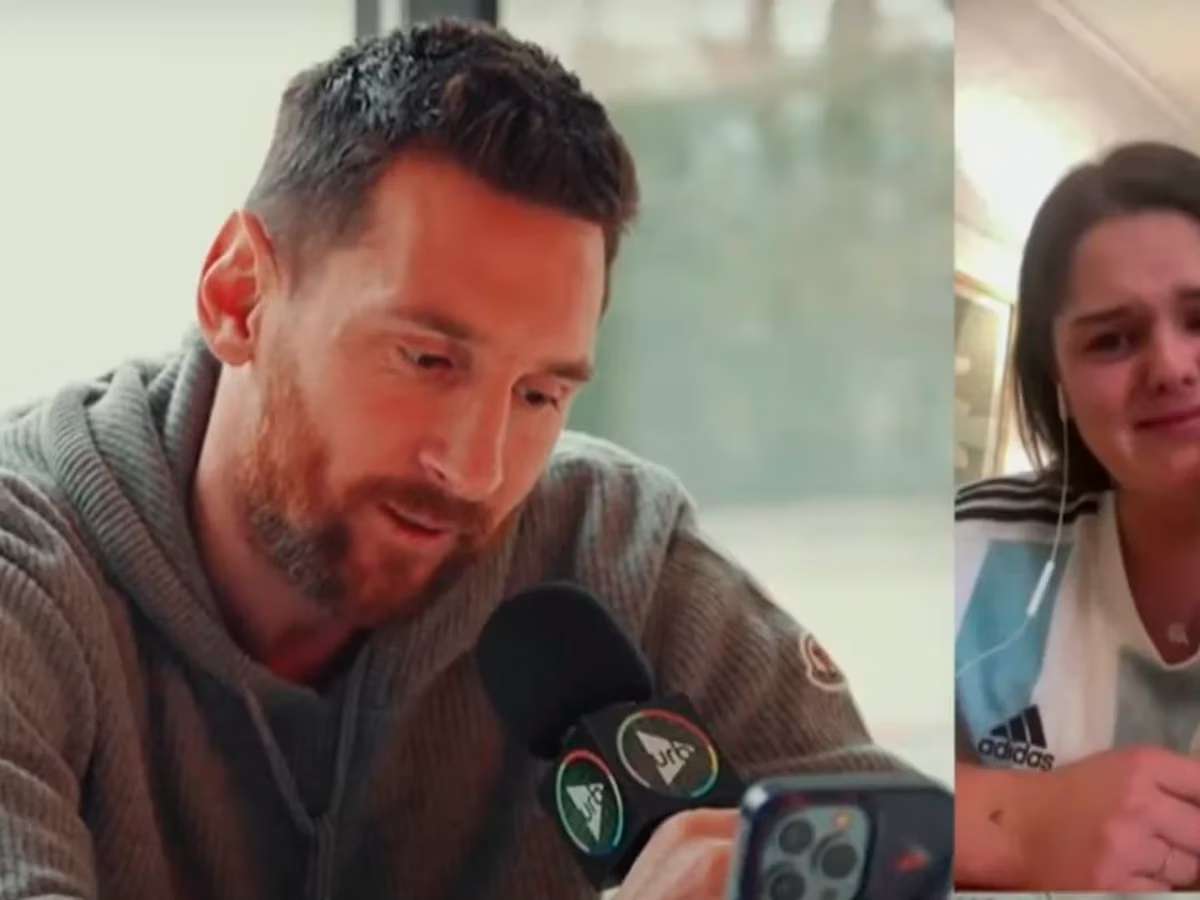 La conmovedora historia de una estampita que emocionó a Messi
