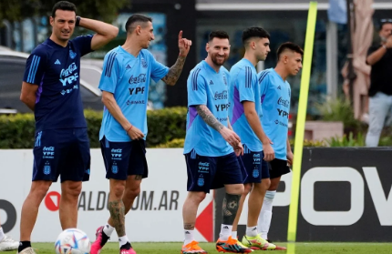 Scaloni prepara variantes para el juego ante Curazao.