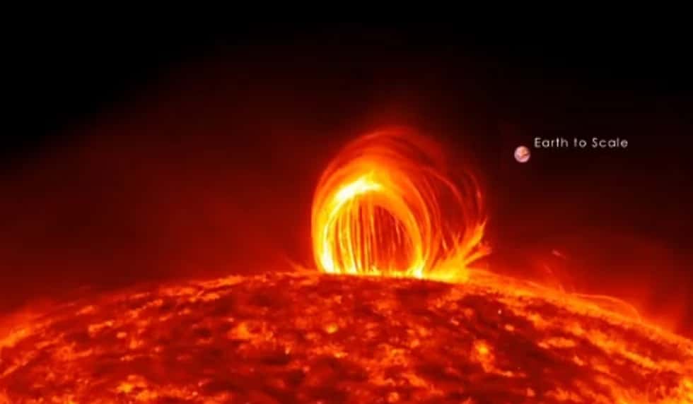 Observaciones de un destello estelar de nuestro Sol (NASA)