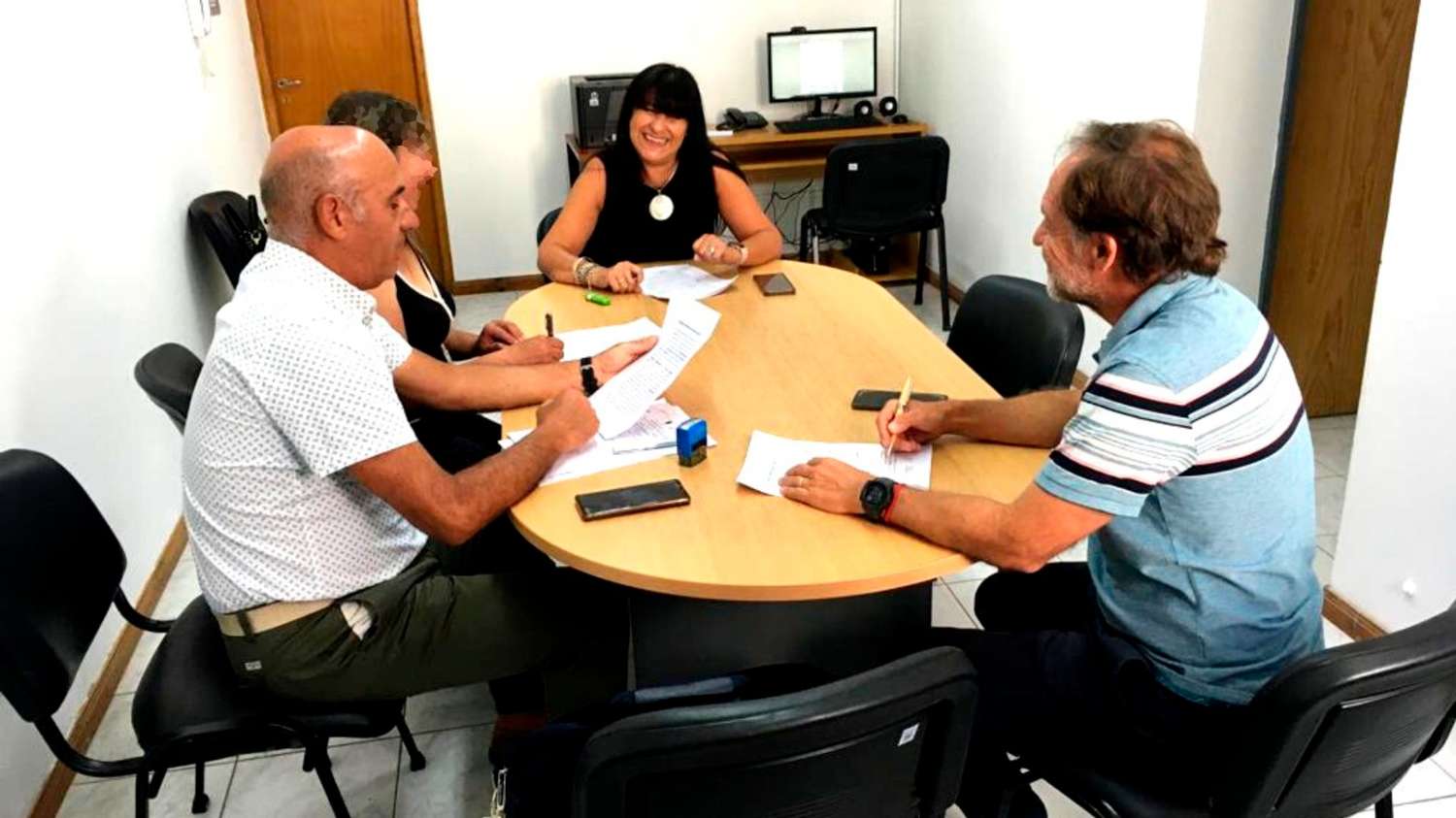 La primera causa fue sobre una indemnización por despido.