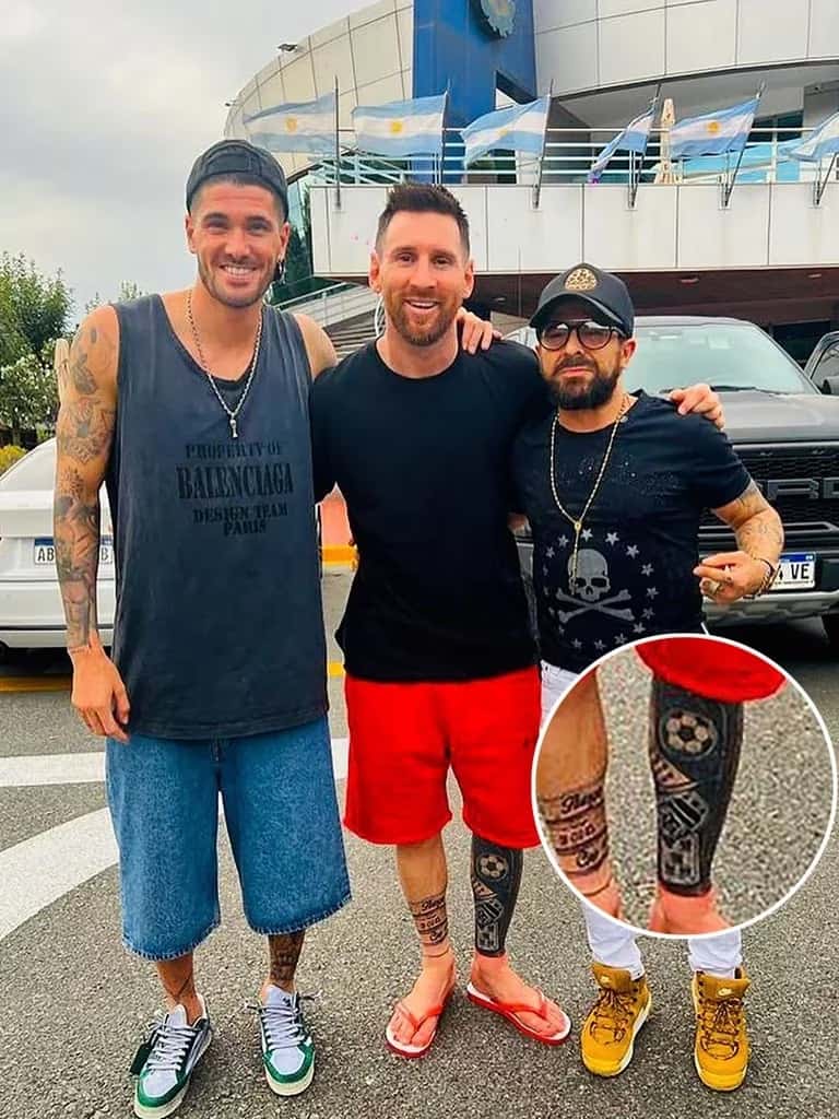 Messi cumplió su promesa y se hizo el tatuaje más esperado tras ganar el Mundial