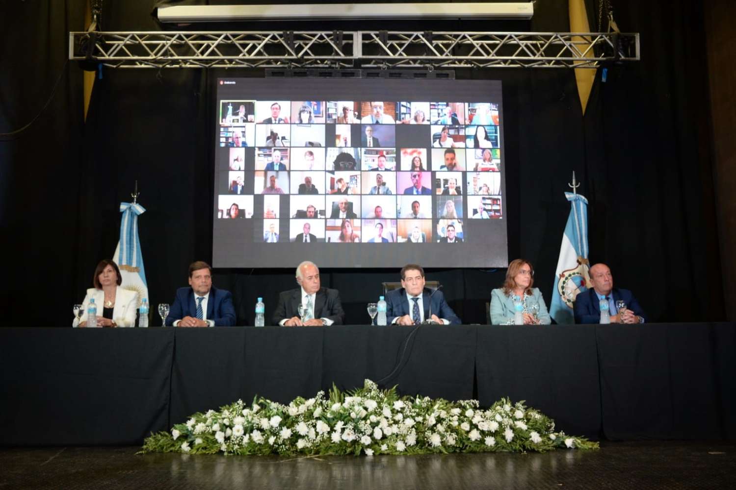 El acto tuvo lugar en la Casa de la Historia y la Cultura del Bicentenario.
