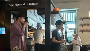 El actor de The Batman vino a la Argentina.