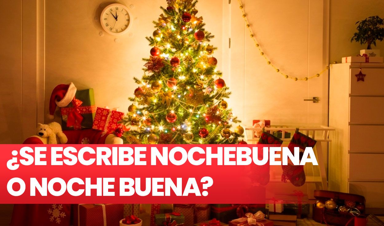 Se escribe 'Nochebuena' o 'Noche Buena'? – Del Sur Diario - Diario de San  Juan