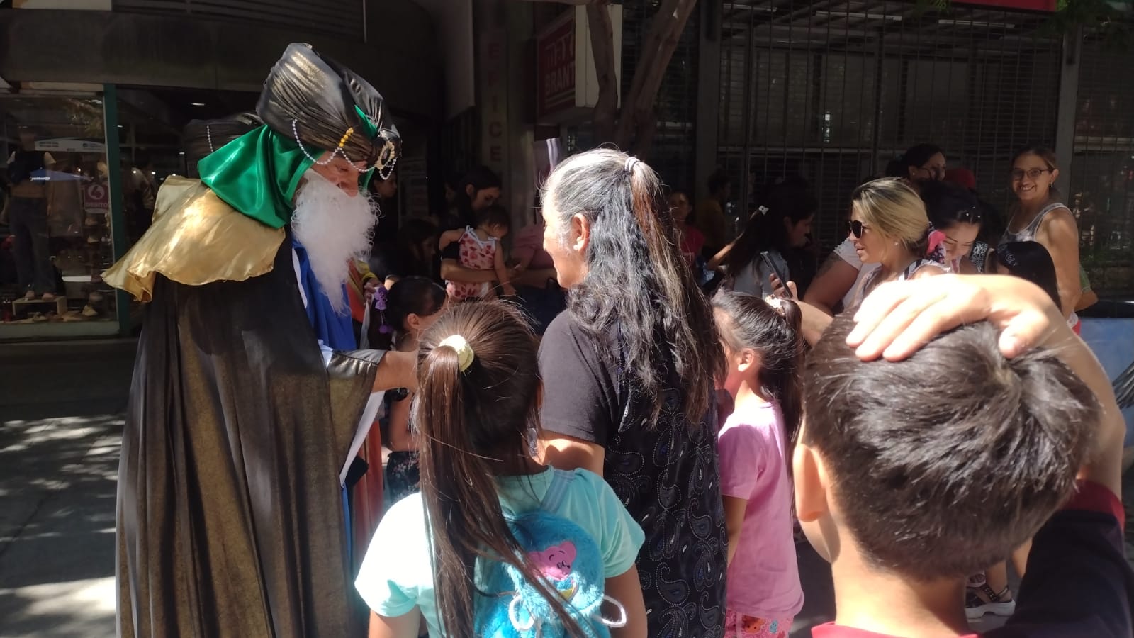 Reyes Magos en la peatonal