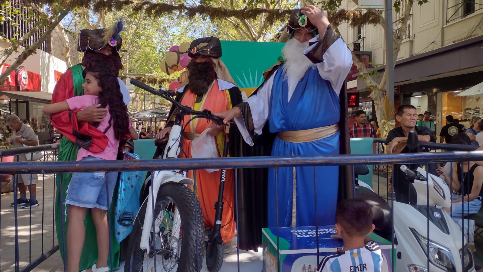 Reyes Magos en la peatonal