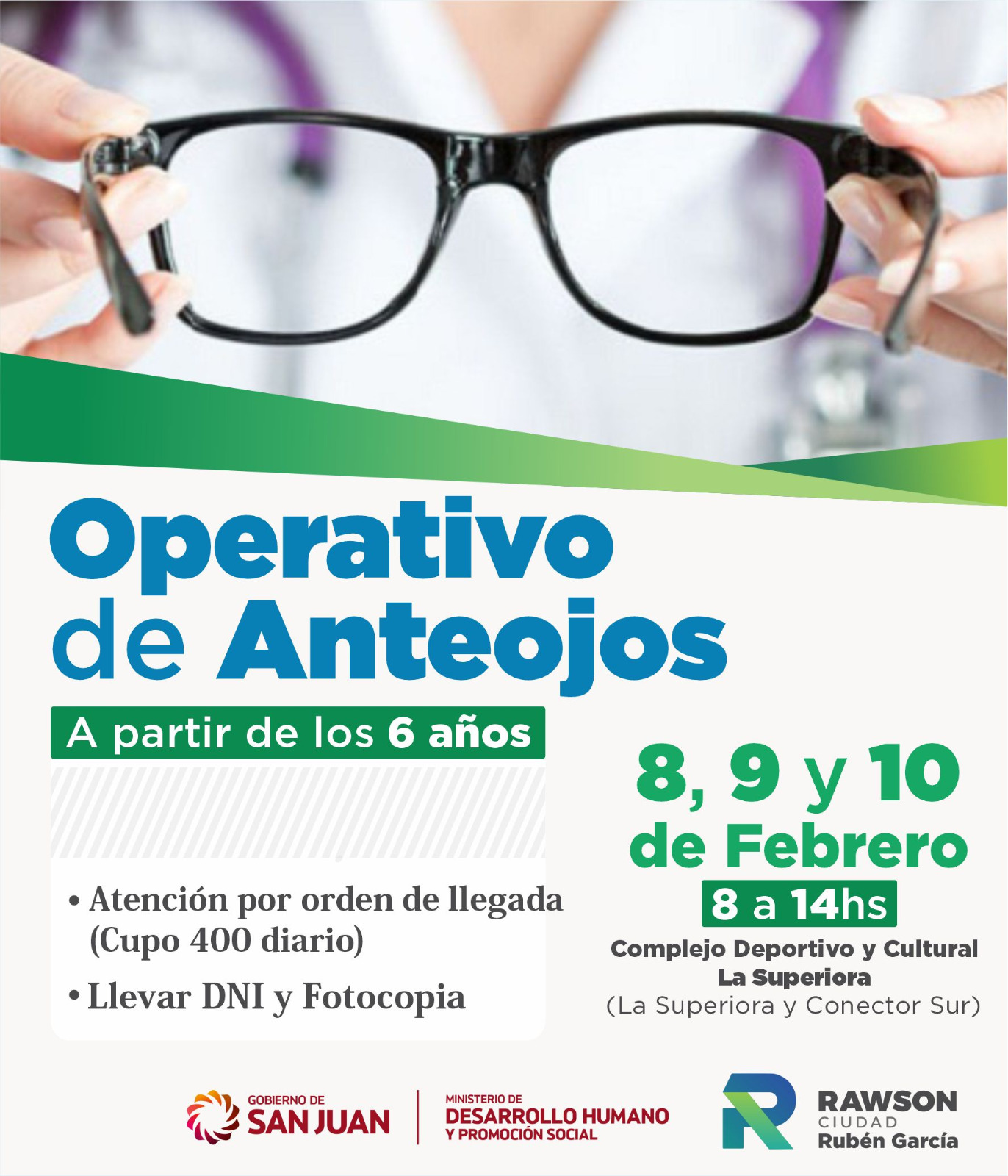 operativo anteojos rawson