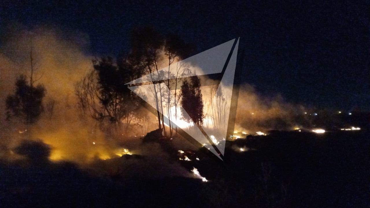 Incendio en Pocito